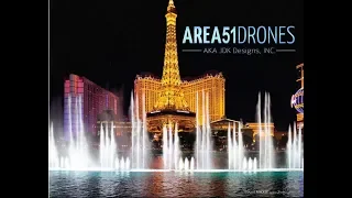 Bellagio Fountains FAA Licensed Las Vegas Aerial Photographer,  Jim Kegley 2018