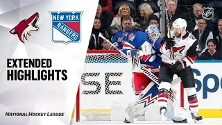 Arizona Coyotes vs New York Rangers Oct 22, 2019 HIGHLIGHTS HD