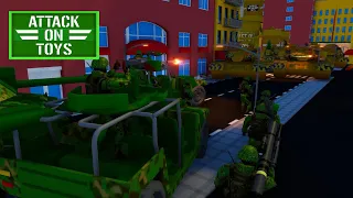 A 4 Way City Clash - Attack On Toys - Update Gameplay - Skirmish