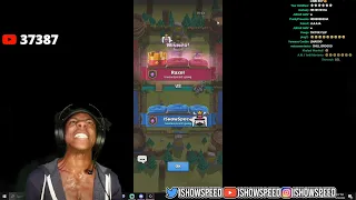 iShowSpeed Loses His Last Brain Cell On Clash Royale 😂