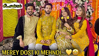 MERE DOST HAFSA SHAHEER KI MEHNDI…🧡😍| SAB NEY DANCE KIYA🔥💃|3RD EVENT 🤩 | VLOG BY RABEECA KHAN |