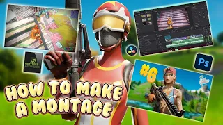 How to edit a Fortnite montage on clipchamp for beginners EASY METHOD...