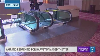 Inside look at Wortham Theater Center's ongoing Harvey recovery