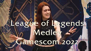 League of Legends Medley - Gamescom 2022 - (Legends Never Die, Enemy, Everything Goes On) - Rachel