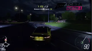 Ночной дрифт на BMW M4 | Forza Horizon 4 | Геймплей PC [4K]