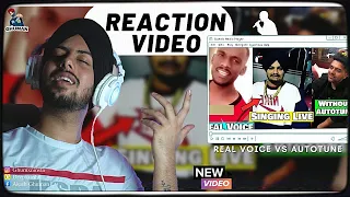 Reaction on Punjabi Singers Real Voice VS Autotune