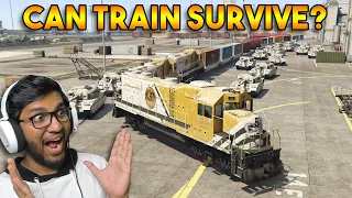 CAN GTA 5 TRAIN SURVIVE FORT ZANCUDO?