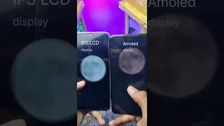 IPS vs Amoled display comparison #shorts