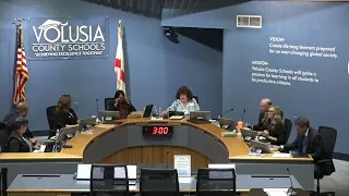 Volusia County Schools Regular Session Board Meeting 04/23/2024