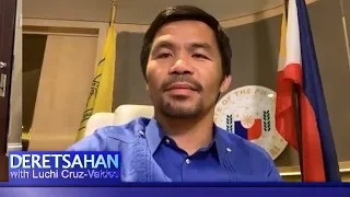 Deretsahan: Sen. Manny Pacquiao (Full Interview)