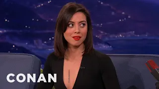 Aubrey Plaza Is Ready For The Zombie Apocalypse | CONAN on TBS