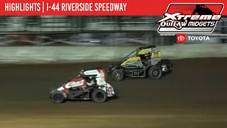 Xtreme Outlaw Midget Series | I-44 Riverside Speedway | October 13th | HIGHLIGHTS