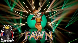 The Masked Singer 2023 Fawn Full Performance S4E02