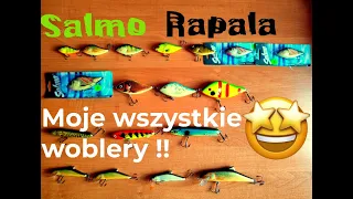 Pokazuję Moją kolekcję Woblerów | Salmo | Rapala | Savage Gear | Westin | Sebile |