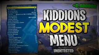 GTA 5 MOD MENU | KIDDIONS MOD MENU DOWNLOAD 2022 | UNDETECTED