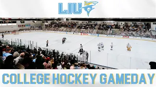 Long Island University College Hockey GameDay