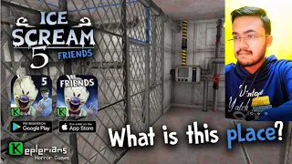 I SAVED MY FRIEND FROM ICE CREAM UNCLE | ICE SCREAM 5 HORROR GAMEPLAY  #vizardofgame #icescream