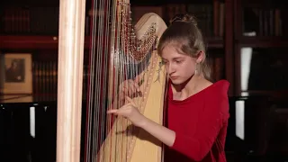 Bubnova Maria harp, Scarlatti D. Sonata K.209 in A-major