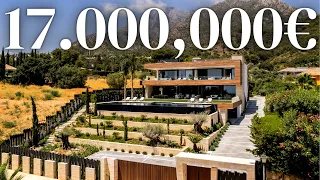 Newest & Coolest 17.000,000€ Mansion Just Hit the Market! Tour it with US! Marbella, Spain!