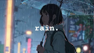 Lofi rain. ☔️  Deep focus study/work [Lofi chill- Lofi hip-hop]