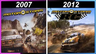 MotorStorm PlayStation Evolution (2007-2012)