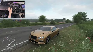 Bentley Continental Supersports 2017 Forza Horizon 4 First person view | Logicool G923 Gameplay