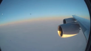 Frankfurt - San Francisco Full Flight as Timelapse Video - GoPro Hero 4
