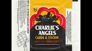 Bruce's 1977 Charlie's Angels trading cards series 1 (1-55) 11 stickers