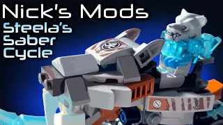 Nick's Mods Ep.12- Steela's Saber Cycle -- LEGO Legends of Chima Revamp and MORE!