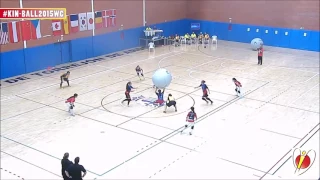 CANADA vs FRANCE vs SOUTH KOREA - KIN-BALL® WORLD CUP 2015 FEMALE #1
