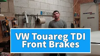 VW TOUAREG FRONT BRAKES