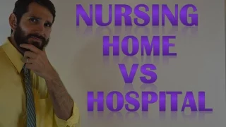 Difference between Working as a Nurse in a Hospital vs Nursing Home