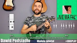 Dawid Podsiadło - Nie Ma Fal | Lekcja Ukulele | Tutorial