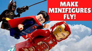 How To Make Minifigures Fly for FREE! | Highly Requested Masking Tutorial | Brickology Stop Motion