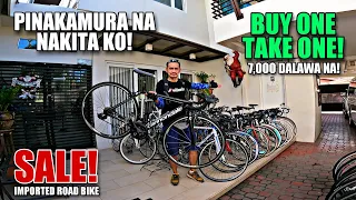 PINAKAMURANG NAKITA KO! IMPORTED ROAD BIKE SALE! BUY ONE TAKE ONE 7,000 DALAWA NA!