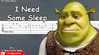 Eels - I Need Some Sleep (Shrek 2) Guitar Tutorial