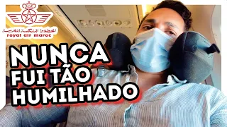 SÓ QUERIA QUE O VOO ACABASSE - Royal Air Marroc de Casablanca a São Paulo -  Estevam Pelo Mundo