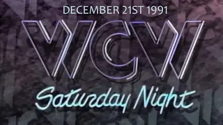 12 21 1991 WCW Saturday Night