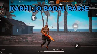 kabhi jo badal barse WhatsApp status | free fire song status | free fire video status | ff status