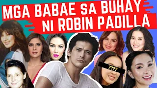 Mga BABAENG Minahal ni ROBIN PADILLA | Mga EX GF at EX WIFE ni ROBIN PADILLA | Lovelife