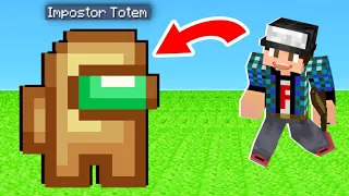 MINECRAFT, αλλά αστεία Totem Mod..... Famous Games