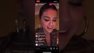 SELENA GOMEZ FULL IG LIVE- January10,2020