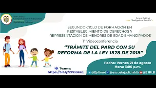 TRÁMITE DEL PARD CON SU REFORMA DE LA LEY 1878 DE 2018