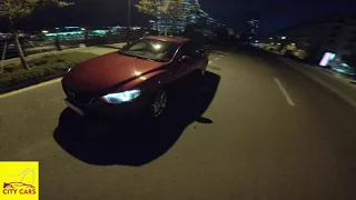 Mazda 6 Red POV Drive - Night time