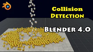 Collision Detection In Blender's Rigid Body Physics | An Advanced Tutorial Based On Python Script