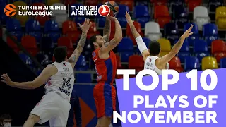 Turkish Airlines EuroLeague, Top 10 Plays of November!