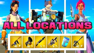 Fortnite: All Season 3 Vaults - All Bosses - All Mythic Weapons!!! (Kit, Ocean, Jules) - Season 3