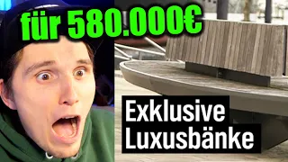 Paluten REAGIERT auf Realer Irrsinn - Luxusbänke für 580.000€, einfach lächerlich!