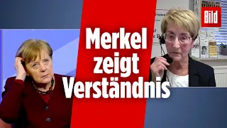 Bürgerin bittet Merkel: Machen sie es öffentlich!