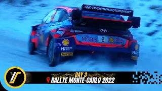 WRC Rallye Monte-Carlo 2022 | DAY 3 | #WRC | Snow & Show